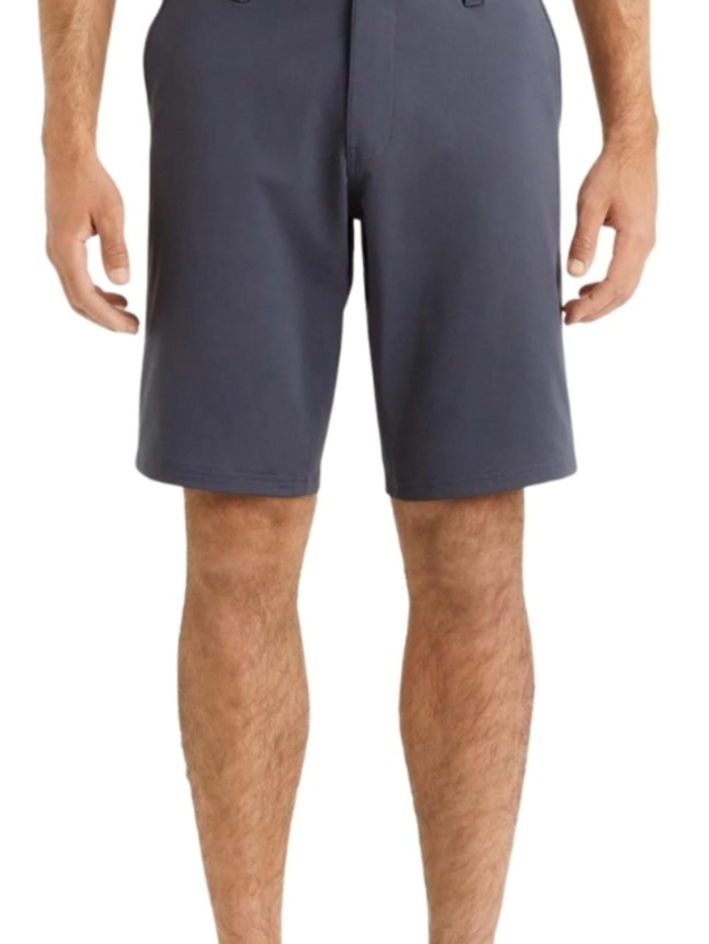 RHONE Men's Athletic Stretch Shorts - Charcoal Gray